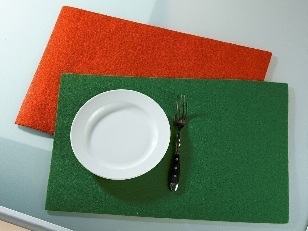 Mantel individual de fieltro rectangular VE 161968