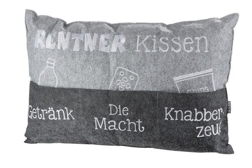 Filz Rentner Kissen VE 32141