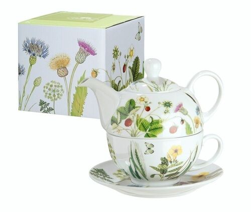 Porzell Tea for one "Wild Flowers" VE 42179