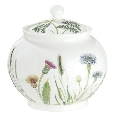 Sucrier en porcelaine "Fleurs Sauvages" VE 42182