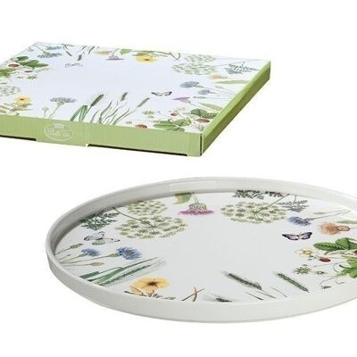 Présentoir à gâteaux en porcelaine Wild Flowers VE 42188