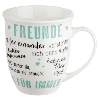 Porcelain jumbo cup "Friends" VE 62196