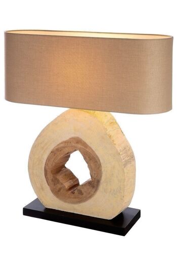 Lampe en bois "Trunk" naturel/beige 2291 2