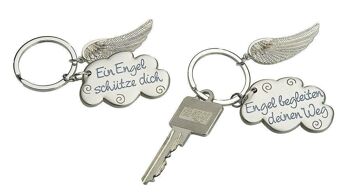 porte-clés en métal Nuage avec des ailes VE 20 so2342 2