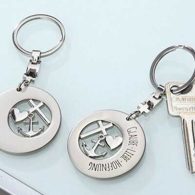 llave metalica Fe, Amor.. VE 122355