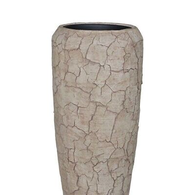 Vaso decorativo Fibergl "Crepa" naturale 2410