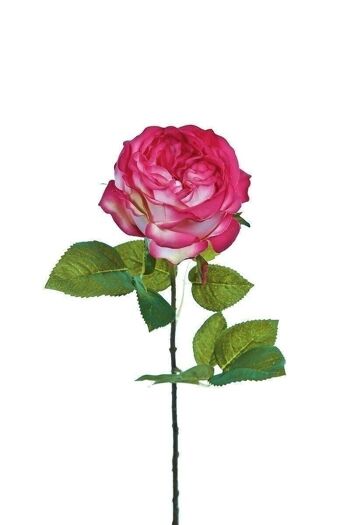 Rose déco "Liz" rose VE 122428 2