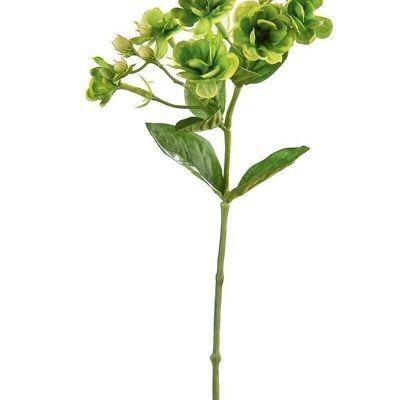 Déco branche fleurie "Jasmin" vert VE 122613