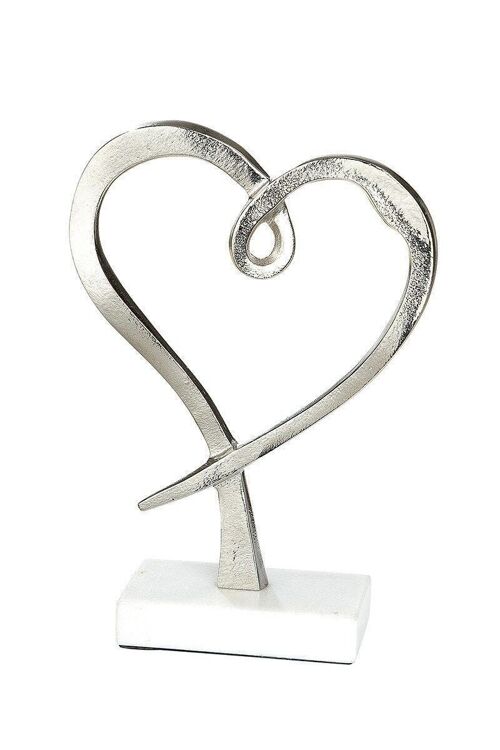 Buy wholesale Alu heart on marble base VE 22899