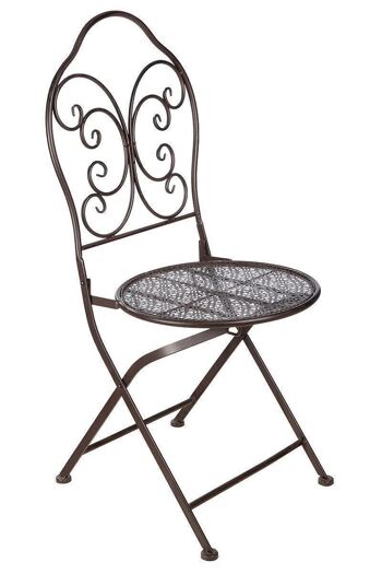 Table/chaise en métal Mandala3046 5