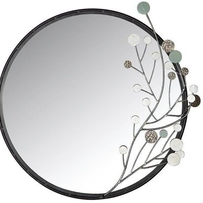 Metal wall mirror "Twig" 3050