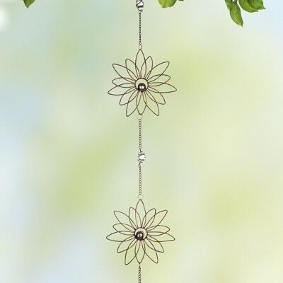 Guirlande de fleurs en métal "Floreale" VE 33112