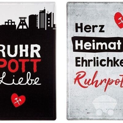 Metall Schild Weish. "Ruhrpott" VE 6 so3173