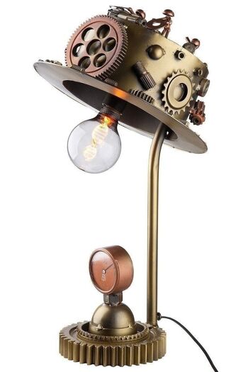 Lampe en métal "Chapeau Steampunk" 3197 1