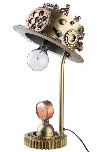 Lampe en métal "Chapeau Steampunk" 3197 4