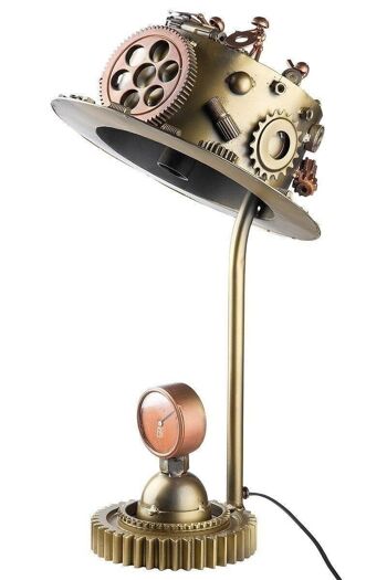 Lampe en métal "Chapeau Steampunk" 3197 5