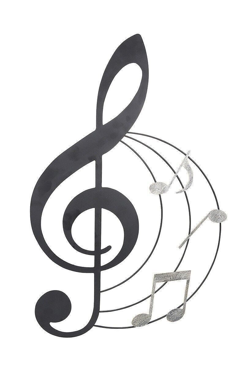 Rilievo da parete in metallo Clef VE 23284