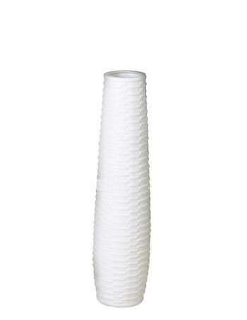 Vase "Catania"céramique blanc 3502 2