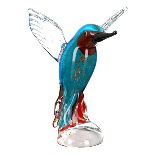 Glasskulptur"Eisvogel"3536