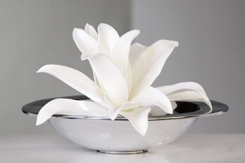 Fleur en mousse, blanc VE 83543 3