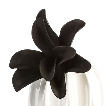 Fleur en mousse "Rumba" noir VE 123645 1