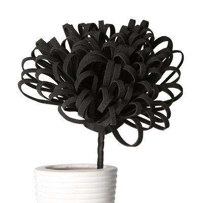 Foam Flower "Cesena" black VE 243667