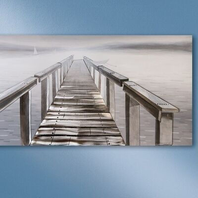 3D image "boat dock" with aluminum 150x753731