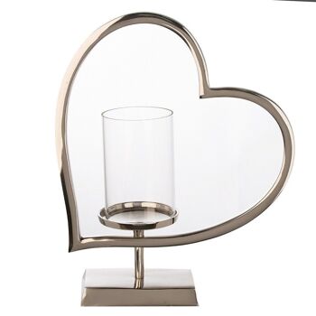 Bougeoir "Amor" argent, brillant H.34cm3773 2