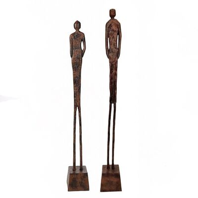 Sculpture "Augusta" rust finish H.113cm3804