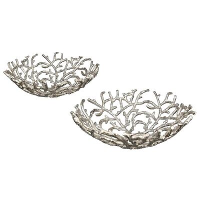 Bowl"Twigs"Aluminium D.45cm3863