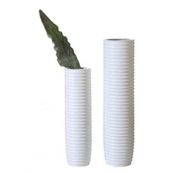 Vase "Gentle"céramique, blanc mat 3884 2