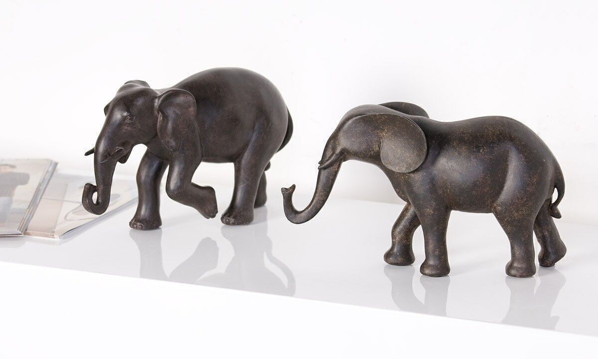 Elefante, poliestere, marrone PU 2 so4131