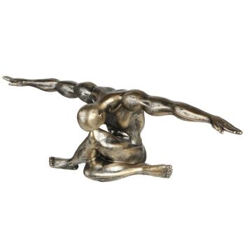 Figurine "Cliffhanger" ant.champ,L.61cm4144 5