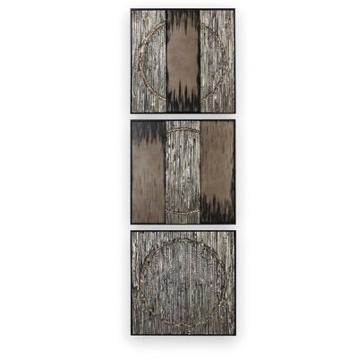 Wooden wall object "Miracle" VE 3 so4165