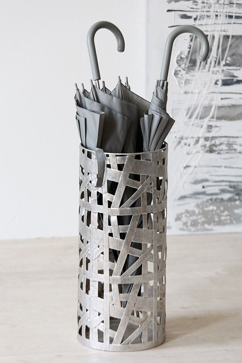 Portaombrelli "Memphis", argento antico VE 24193