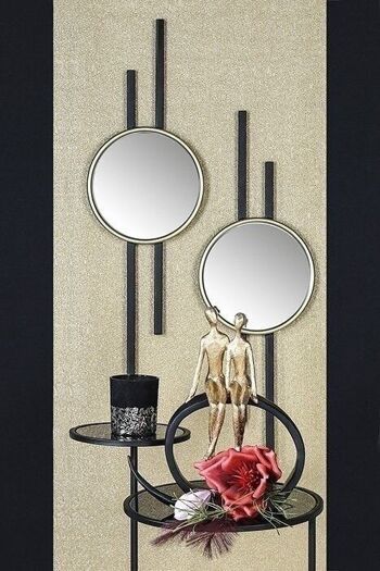 Miroir métal "Miroir" PU 2 so4271 2