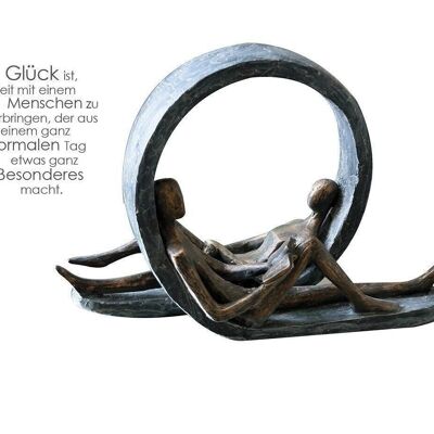 Sculpture"Time out"poly,fini bronze4330