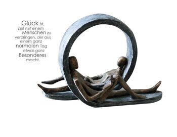 Sculpture"Time out"poly,fini bronze4330 1
