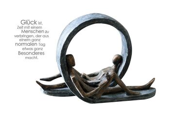 Sculpture"Time out"poly,fini bronze4330 2