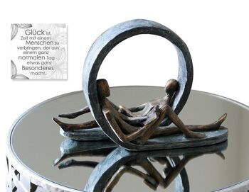Sculpture"Time out"poly,fini bronze4330 3