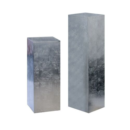 Säule"Solid"silber,Poly/Fiberglas H.100cm4346