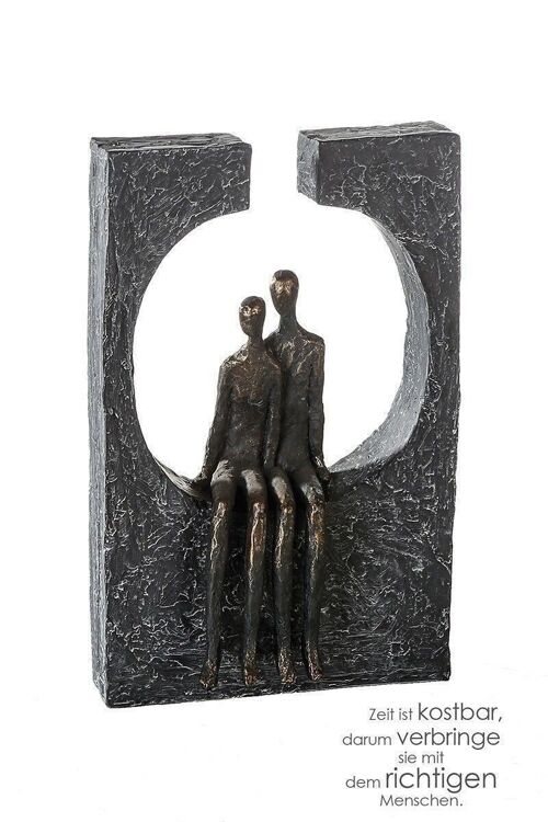 Skulptur"Zweisamkeit"Poly,bronzef.4366