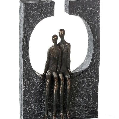 Sculpture"Togetherness"Poly,bronzef.4366