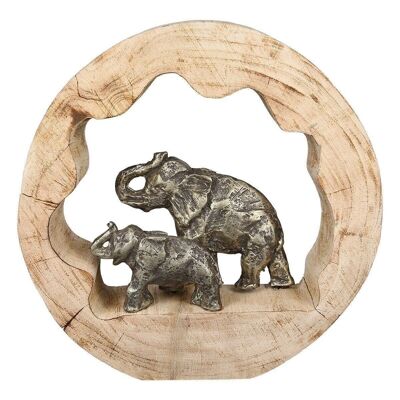 Escultura "Madre Elefante" H.28cm4447