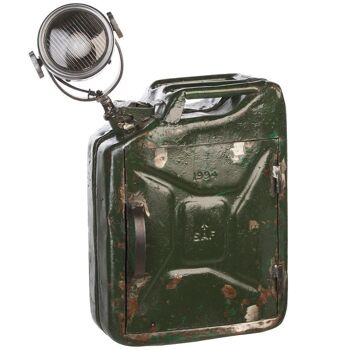 Lampe/armoire murale "PetrolCan" rouille/taille 45x46cm4488 2