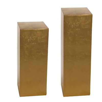 Columna"Sólido"oro,poli/fibra de vidrio H.100cm4636