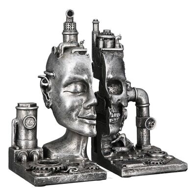 Bookend "Steampunk Skull" VE 2 so4678