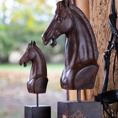 Scultura"Cavallo"dk.brown,poly 4701