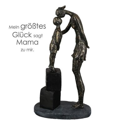 Escultura "Mamá y Niño" Poly4720