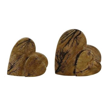 Coeur en bois "Rustique" VE 44749 2